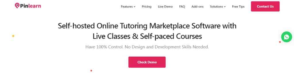 self-hosted-online-tutoring-marketplace-software-pinlearn