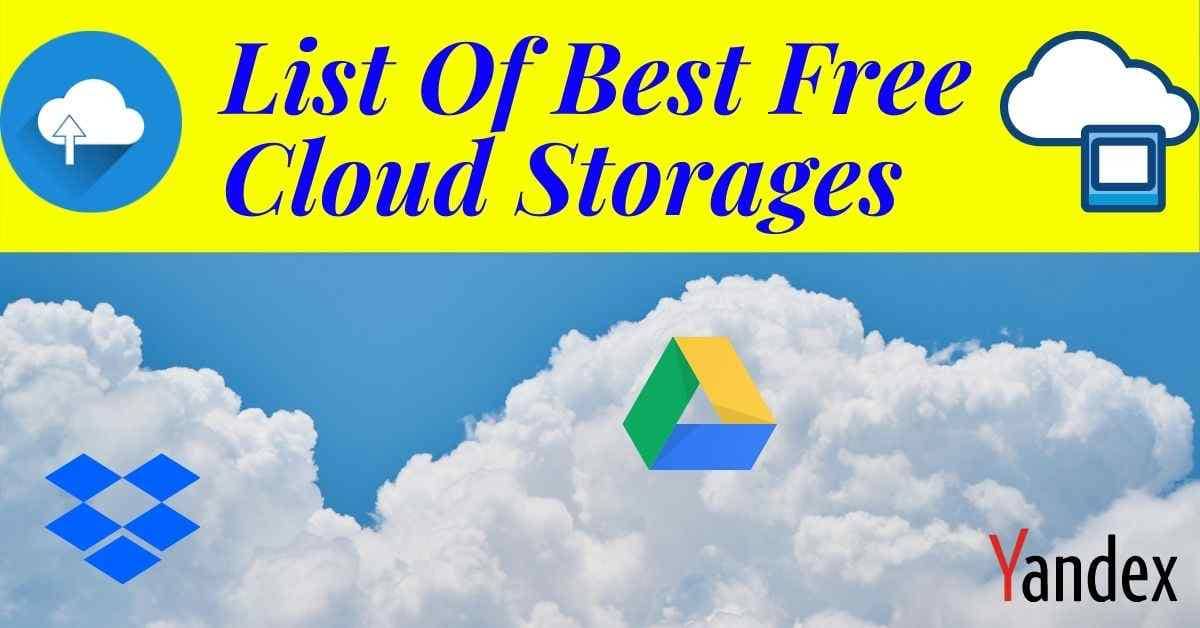 The Best Cloud Storage List of 25+ ⋆ Digital Growth Tools