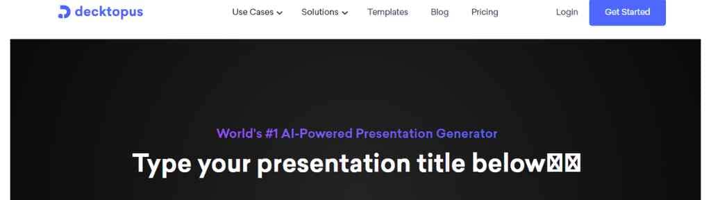 Decktopus AI Review: Revolutionizing Presentation Design with AI